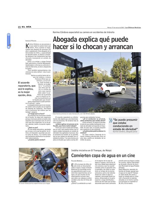 Abogada explica qué puede hacer si lo chocan y arrancan